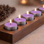 Set de 18 Velas Tealight Aromáticas Relaxing Lavanda