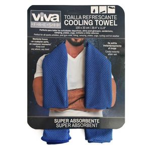 Toalla Refrescante para Hombre Azul