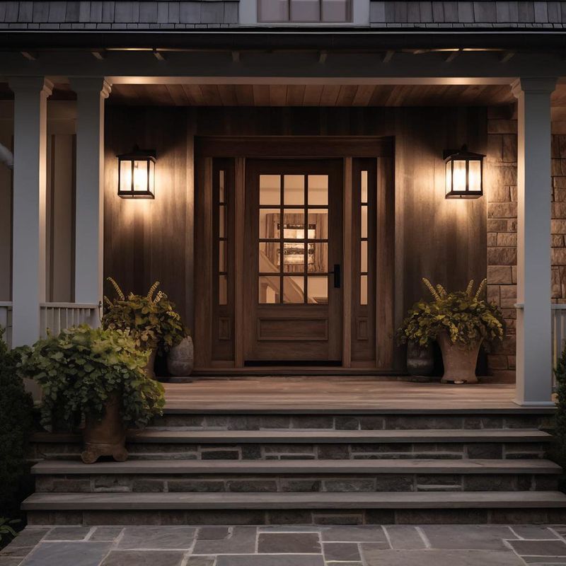 Lámpara Exterior para Pared LED de 15W Modelo Azzart Cuadrado