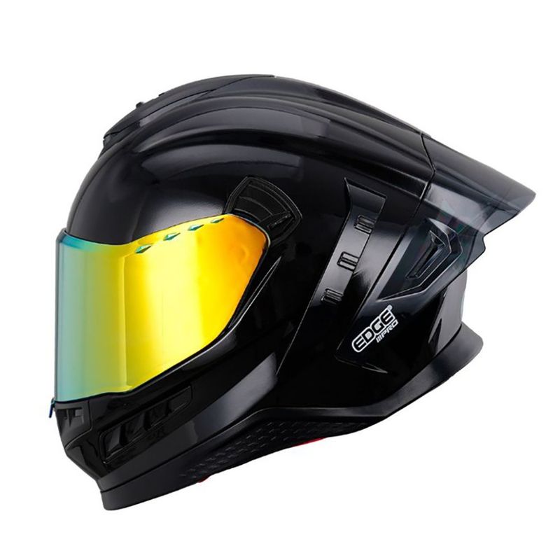 Casco Integral Xpro Diamante Talla L para Motociclista Color Negro Brillante