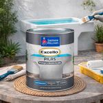 Pintura Excello de 1/4 Galón para Pilas Acabado Satinado Color Blanco