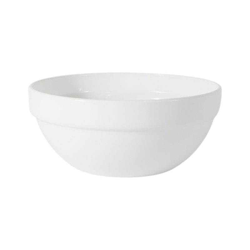 Set de 4 Bowls de Vidrio Opal 7 Plg Color Blanco para Servir