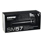Micrófono Dinámico SM57-LC Cardioide para Instrumentos Color Negro