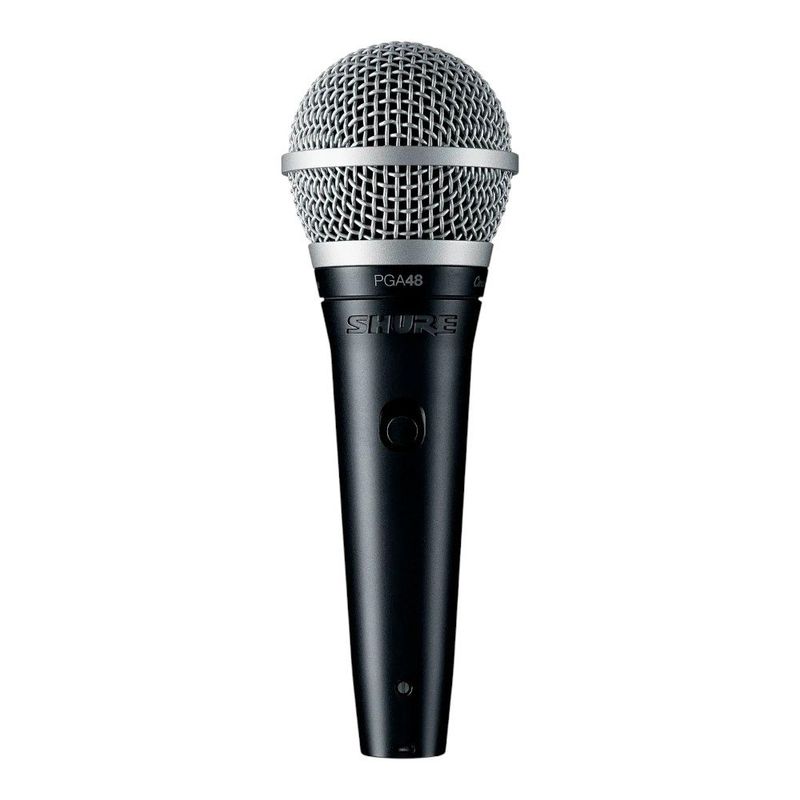 Micrófono Dinámico Shure PGA48-XLR Cardioide con Cable Color Negro