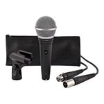 Micrófono Dinámico Shure PGA48-XLR Cardioide con Cable Color Negro
