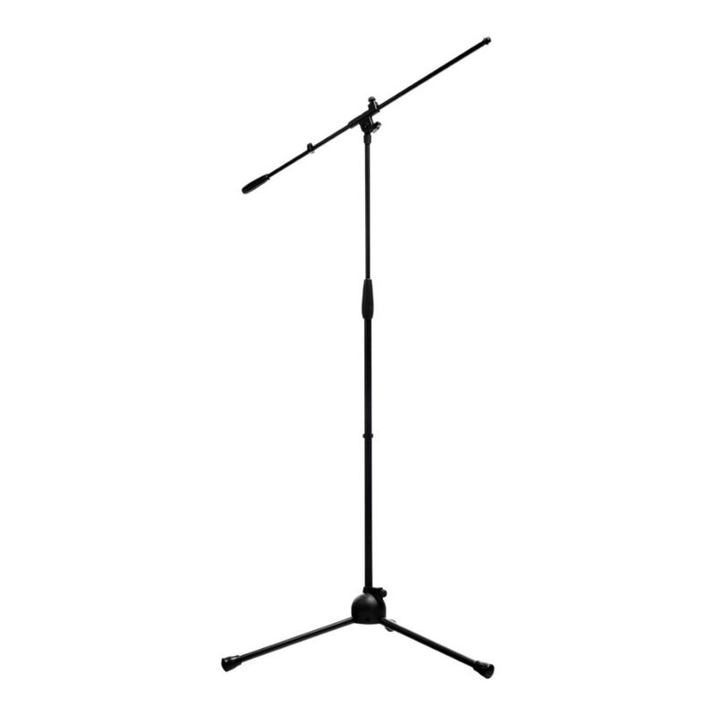 Soporte para Micrófono con Brazo Ajustable y Base Trípode Color Negro