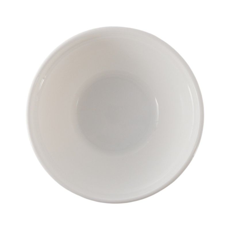 Set de 4 Bowls de Vidrio Opal 6 Plg Color Blanco para Servir