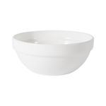 Set de 4 Bowls de Vidrio Opal 6 Plg Color Blanco para Servir