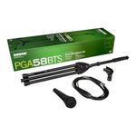 Micrófono Dinámico PGA58BTS Cardioide con Pedestal y Cable XLR Color Negro