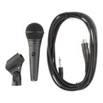 Micrófono Dinámico PGA58-QTR Cardioide con Cable Color Negro