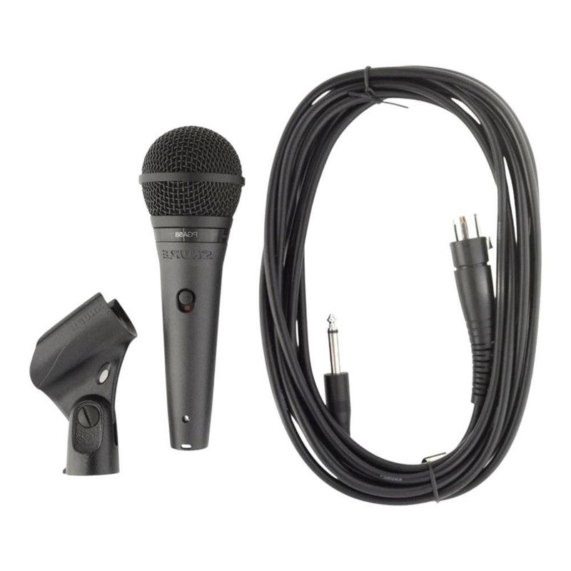 Micrófono Dinámico PGA58-QTR Cardioide con Cable Color Negro