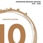 Cuerdas para Guitarra Acústica 60XL Fender 010-048 Color Bronce Fosforado