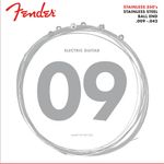 Cuerdas para Guitarra Eléctrica Fender 350L 009-042 en Acero Inoxidable