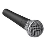Micrófono Dinámico SM58-LC Cardioide para Voz Color Negro