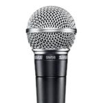 Micrófono Dinámico SM58-LC Cardioide para Voz Color Negro