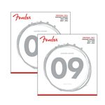 Cuerdas para Guitarra Eléctrica Fender 150L 009-042 de Níquel