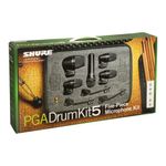 Set de Micrófonos para Batería PGADRUMKIT5 5 Piezas Color Negro