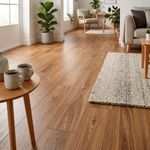 Piso Laminado HDF de 8 mm 19 x 121 cm Color Avena Caja con 1.9 M²