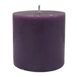Vela Pilar de 3 x 3 Plg Color Morado