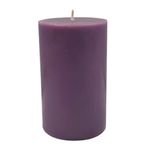 Vela Pilar de 3 x 6 Plg Color Morado