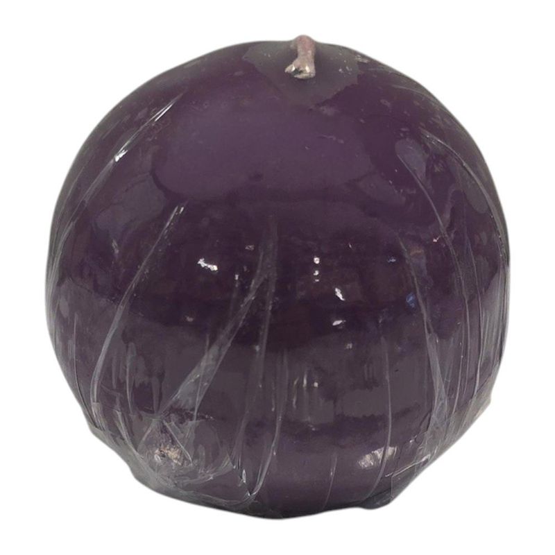 Vela Esfera de 3 Plg Color Morado