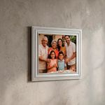 Marco para Foto de 15 x 20 cm Color Plateado para Decoración de Pared