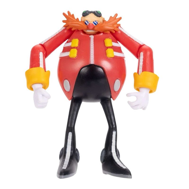Figura de Acción Articulada Sonic 2.5 Plg con Accesorio Personajes Surtidos