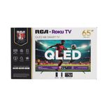Televisor Smart TV RCA de 65" QLED 4K con Roku