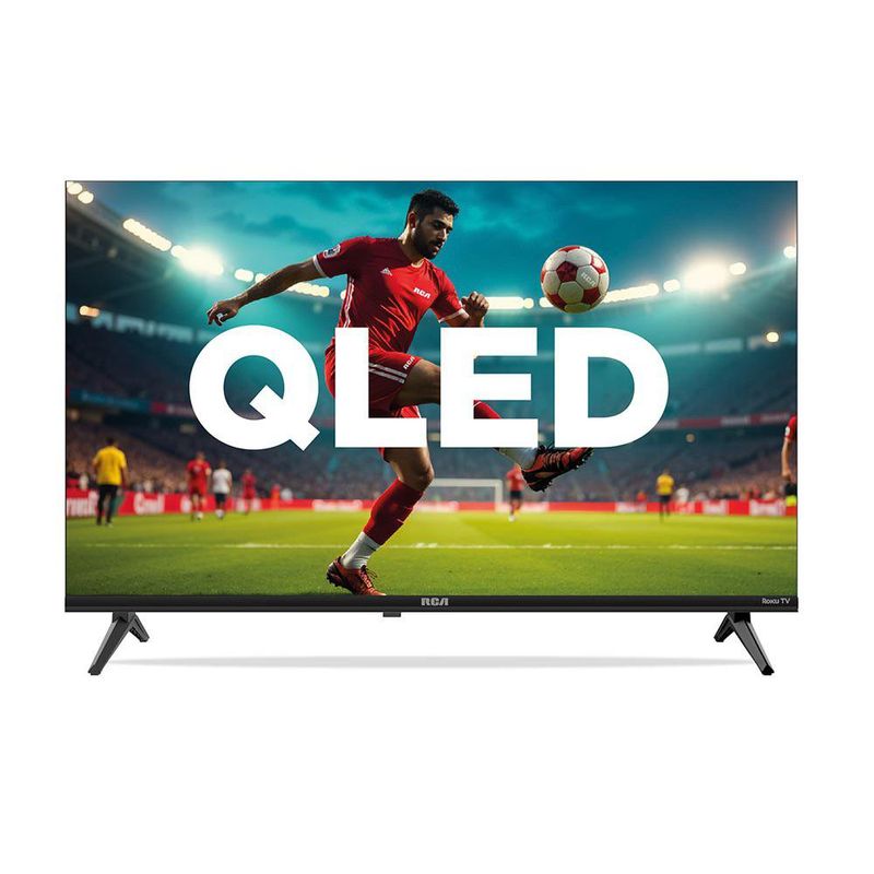 Televisor Smart TV RCA de 32" QLED HD con Roku