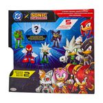 Figura Articulada Sonic de 2.5 plg Diseño DC Comics Serie 2 Personaje Sorpresa