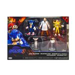 Set de Figuras de Acción Sonic de 2.5 plg Colección de la Película