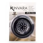 Colador para Lavatrastos de 11.8 x 3.3 cm en Color Negro