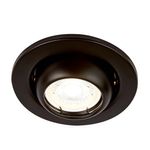 Ojo de Buey para Caja Octagonal Negro