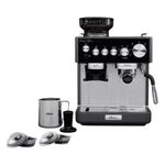 Cafetera de Espresso Perfect Brew de 15 Bar con Molinillo y Vaporizador