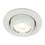 Ojo de Buey Dirigible Blanco para Caja Octagonal