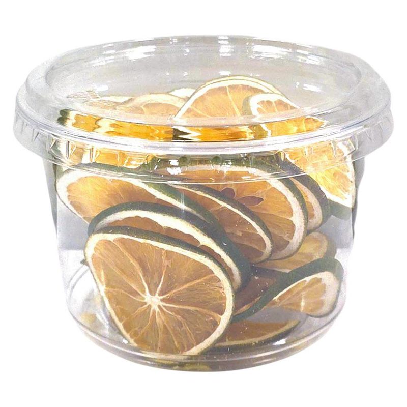 Lascas de Naranja Deshidratada Decorativa de 50 g para Manualidades, Resina y Decoración