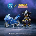 Figura de Acción Articulada Sonic DC Comics Shadow Batman con Batimoto