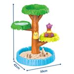 Mesa de Agua Infantil con Árbol Interactivo y Accesorios de Playa