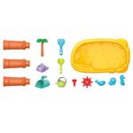 Mesa de Agua y Arena Infantil 2 en 1 con Accesorios de Playa