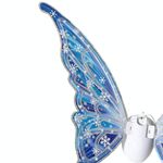 Alas de Mariposa Infantiles con Luces LED Fantasía Snow Spirit Color Azul