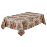 Mantel Rectangular con Estampado Flores de 140 x 240 cm