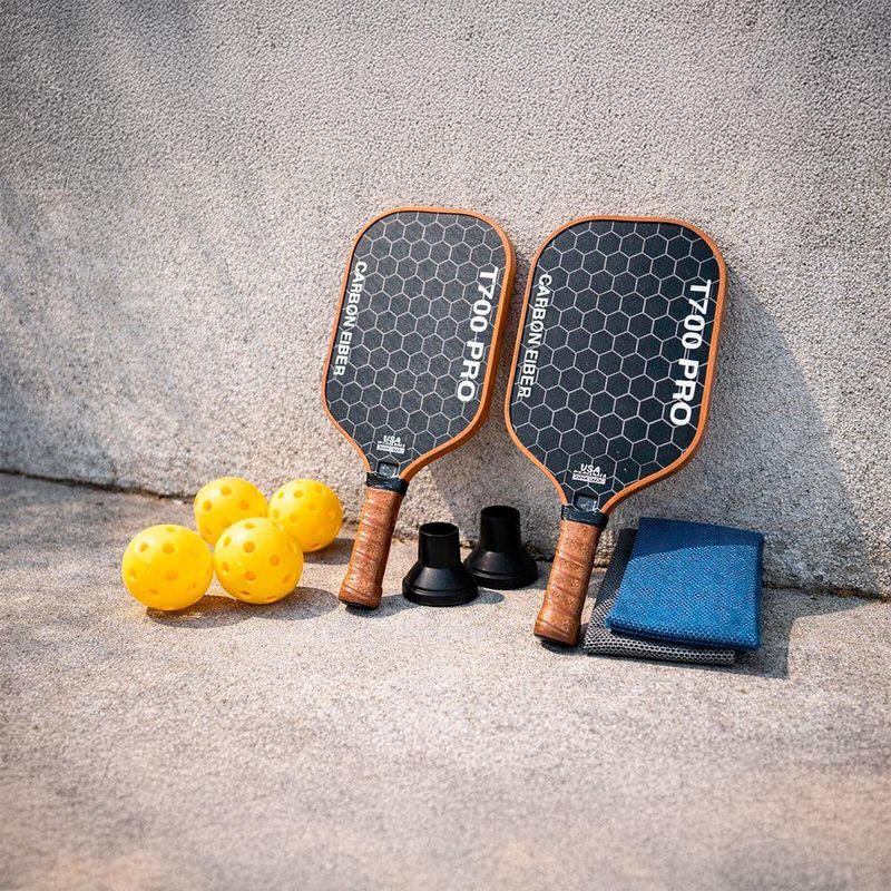 Kit de Pickleball con Pelotas, Raquetas y Toallas