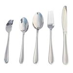Set de Cubiertos Atlantis de 20 Piezas de Acero Inoxidable 18/0