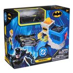 Set de Juego DC Batman Mini Cueva con Batimóvil Lanzador