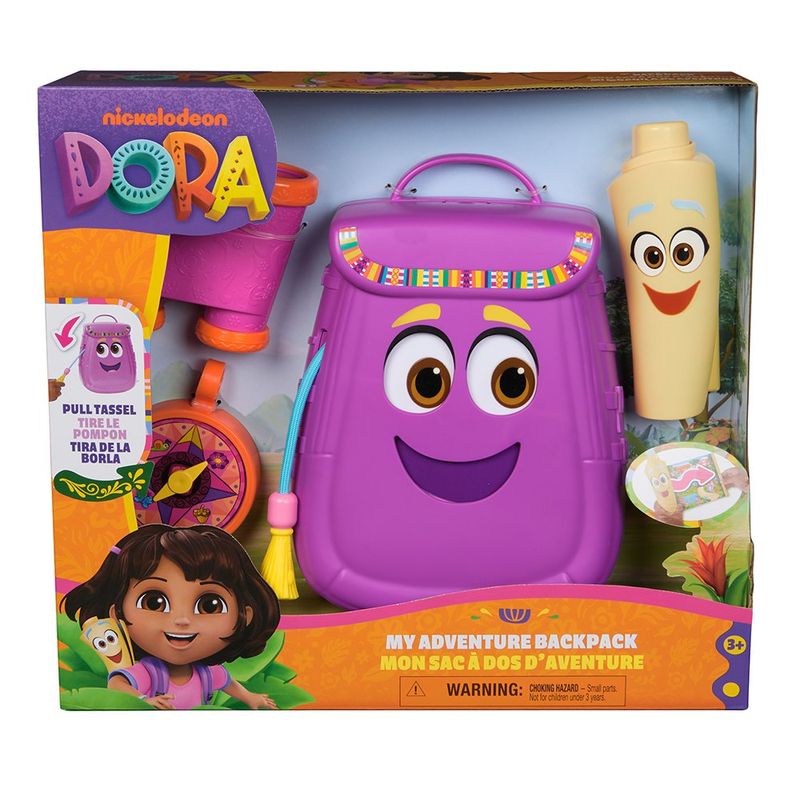 Juego Infantil Dora Mi Mochila de Aventuras Interactiva con Accesorios