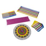 Juego de Mesa Bingo Clásico con Tarjetas Fichas y Ruleta