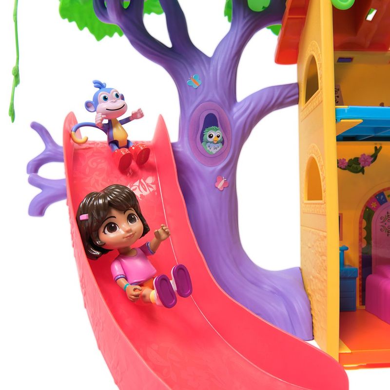 Set Dora Casita Selvática Explora y Juega con Muñecos y Accesorios
