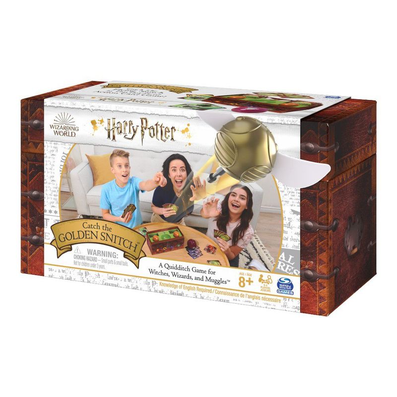 Juego de Mesa Harry Potter Quidditch Atrapa La Snitch con Accesorios