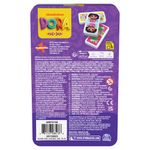 Juego de Dominó Dora de 28 Piezas con Estuche Metálico para 2-4 Jugadores