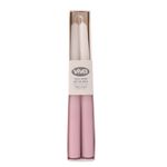 Set de 4 Velas de Mesa de 24 cm en Tonos Cálidos - Colores Surtidos